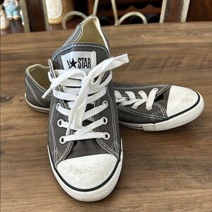 Converse Chuck Taylor All Star Low Top unisexe, Gris anthracite size  US 8